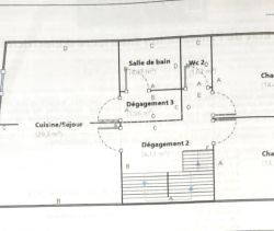 A louer APPARTEMENT T6 146 M2  PEZENAS