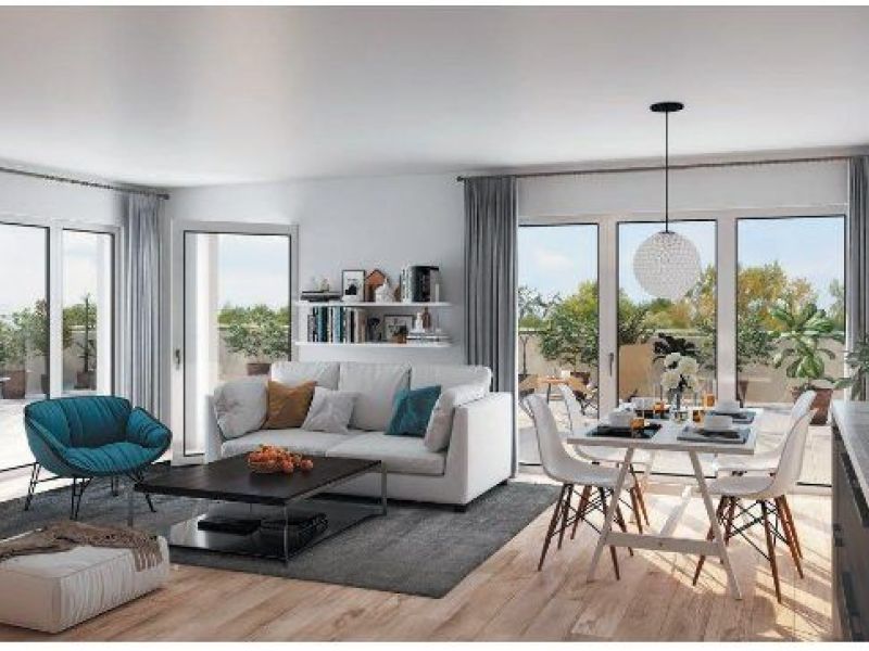 A vendre APPARTEMENT T3 62 M2 TERRASSE BORD DE MER LA SEYNE SUR MER