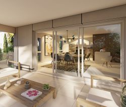 A vendre APPARTEMENT  119 M2 TERRASSE VUE MER SIX FOURS LES PLAGES