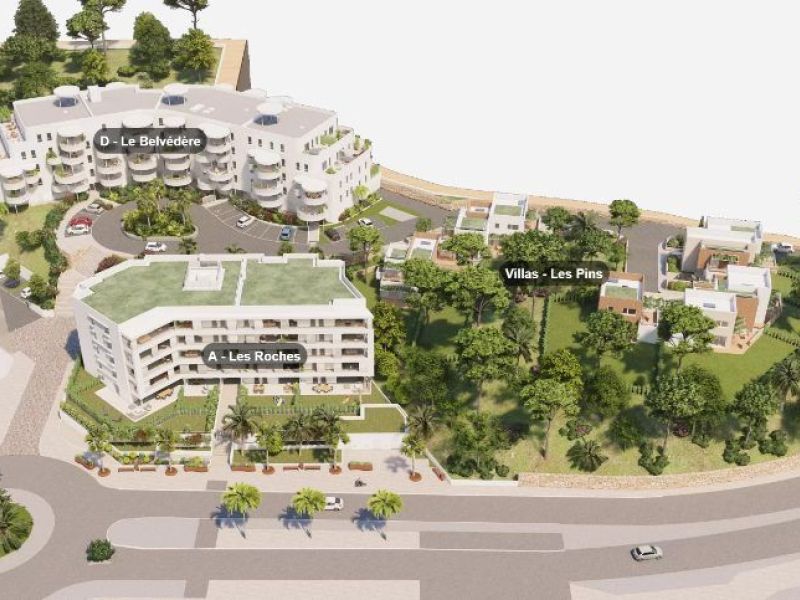 A vendre APPARTEMENT  43 M2 TERRASSE BORD DE MER LA SEYNE SUR MER