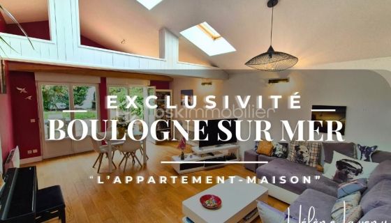 A louer APPARTEMENT T4 90 M2 TERRASSE BORD DE MER BOULOGNE SUR MER