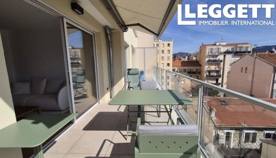 A louer APPARTEMENT NEUF T3 68 M2 TERRASSE BORD DE MER NICE