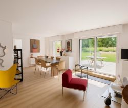 A louer APPARTEMENT DUPLEX DE PRESTIGE T4 95 M2 TERRASSE BORD DE MER DEAUVILLE