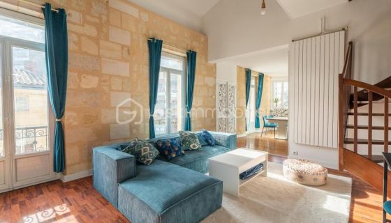 A louer APPARTEMENT DUPLEX T3 91 M2  BORDEAUX