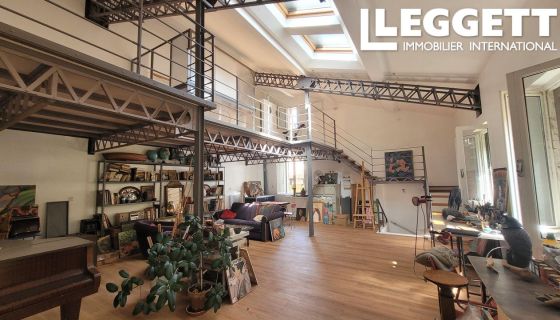 A louer LOFT  4 PIECES 120 M2 BORD DE MER VILLELONGUE DE LA SALANQUE