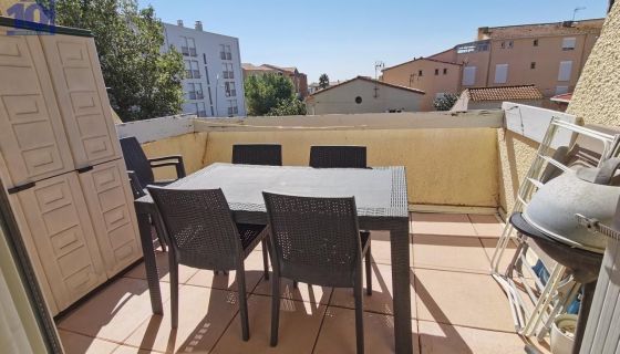 A louer APPARTEMENT T2 24 M2 TERRASSE PLAGE à PIED VALRAS PLAGE