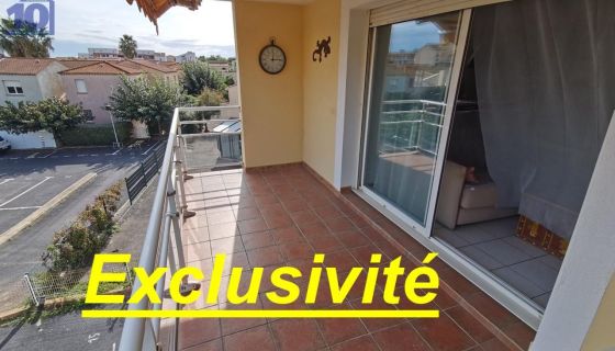 A louer APPARTEMENT T3 53 M2 TERRASSE PLAGE à PIED VALRAS PLAGE