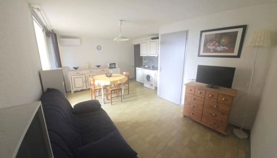 APPARTEMENT T2 30 M2 TERRASSE PLAGE à PIED SAINT CYPRIEN PLAGE