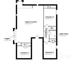 APPARTEMENT T4 79 M2  PERPIGNAN