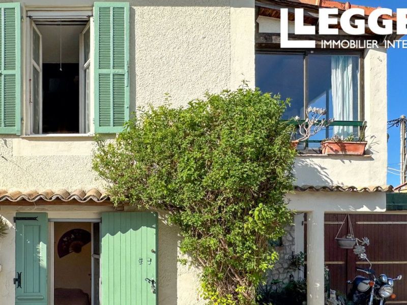 A louer MAISON  DE PêCHEUR PLAGE à PIED CAGNES SUR MER