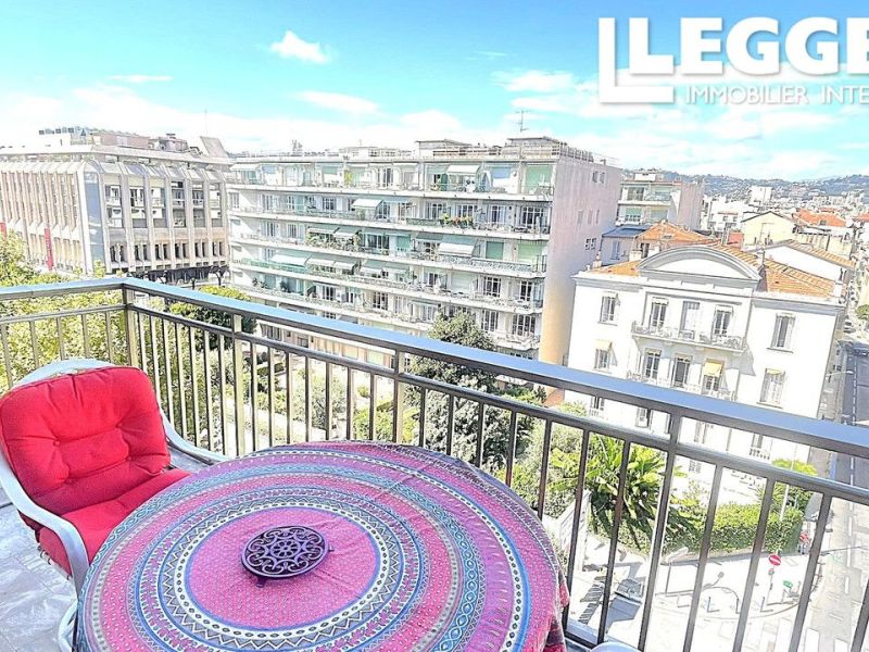 A louer APPARTEMENT DE PRESTIGE T3 72 M2 TERRASSE BORD DE MER NICE