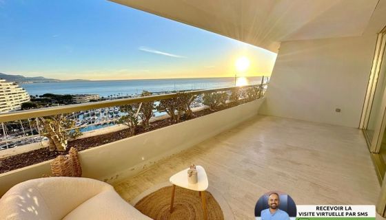 A louer APPARTEMENT T2 50 M2 TERRASSE VUE MER VILLENEUVE LOUBET