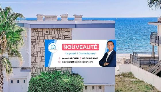 A louer APPARTEMENT T3 48 M2 TERRASSE VUE MER PALAVAS LES FLOTS