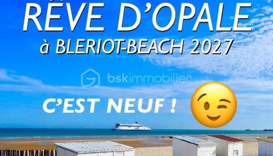 A louer APPARTEMENT NEUF T3 51 M2 TERRASSE BORD DE MER WISSANT