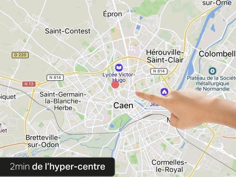 A louer APPARTEMENT DUPLEX T4 100 M2  CAEN