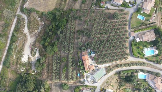 A vendre Somptueux ET Unique Terrain constructible avec vue Panoramique  CAGNES SUR MER