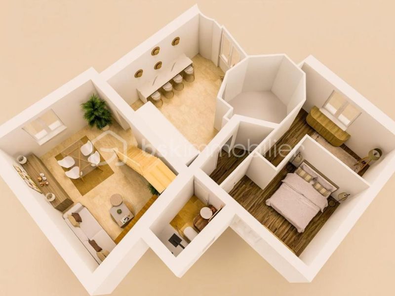 A louer APPARTEMENT T2 74 M2  MONTPELLIER