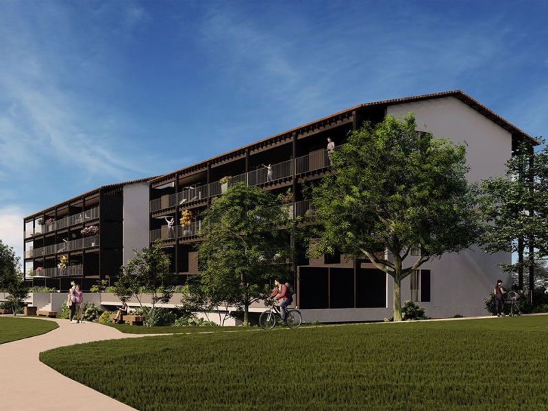 A louer APPARTEMENT T3 86 M2 BORD DE MER ONDRES