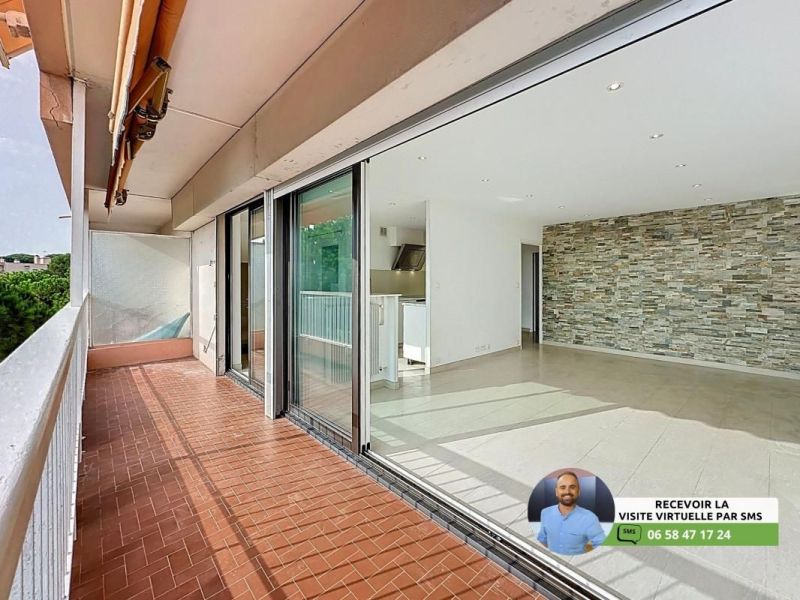 A louer APPARTEMENT T3 69 M2 TERRASSE BORD DE MER ANTIBES