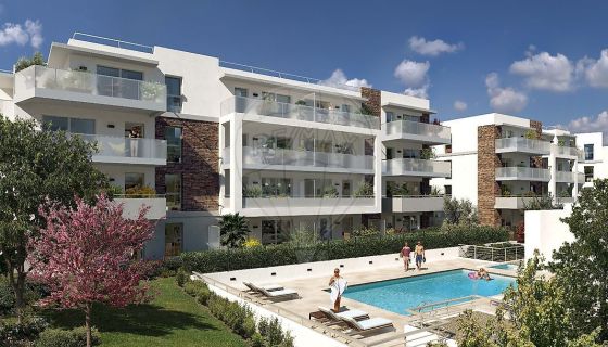 A louer APPARTEMENT NEUF T3 64 M2 TERRASSE BORD DE MER SAINT LAURENT DU VAR