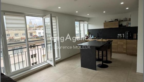 A louer APPARTEMENT T3 80 M2 BORD DE MER BOULOGNE SUR MER