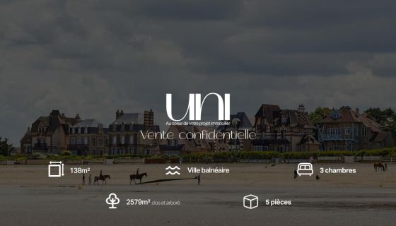 A louer MAISON  DE MAîTRE BORD DE MER HERMANVILLE SUR MER