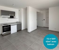 A louer APPARTEMENT T2 43 M2 BORD DE MER LA TURBALLE