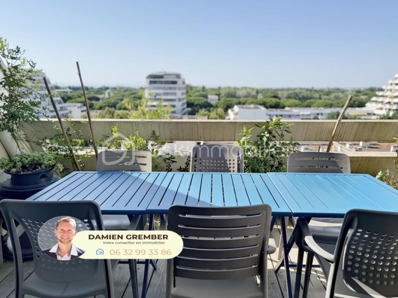 A louer APPARTEMENT T4 57 M2 TERRASSE VUE MER LA GRANDE MOTTE