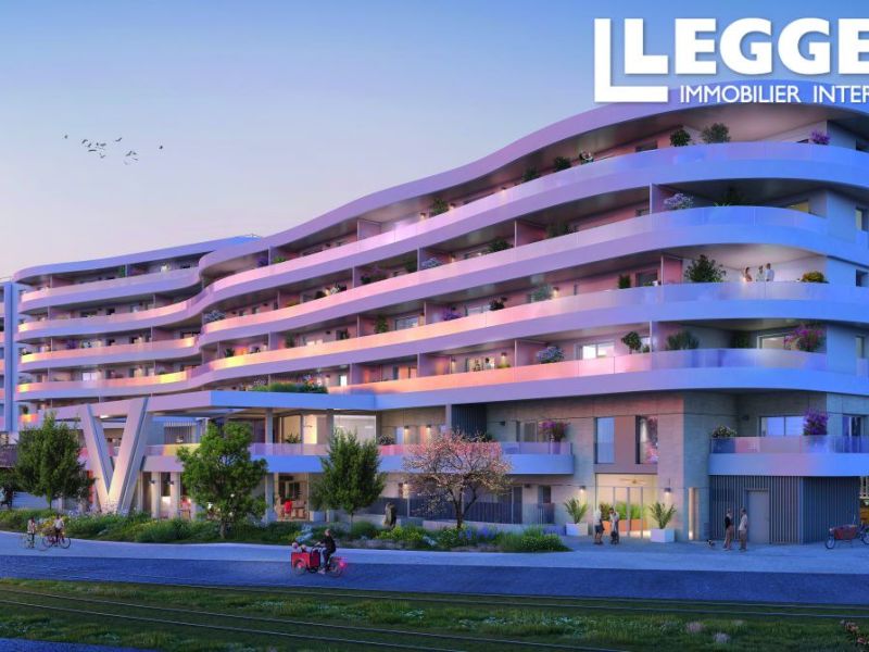 A louer APPARTEMENT DE PRESTIGE NEUF T3 68 M2 BORD DE MER SAINT LAURENT DU VAR