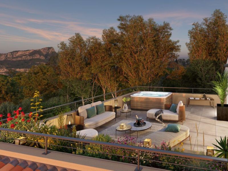 A louer APPARTEMENT DUPLEX DE PRESTIGE T3 77 M2 TERRASSE BORD DE MER TOULON