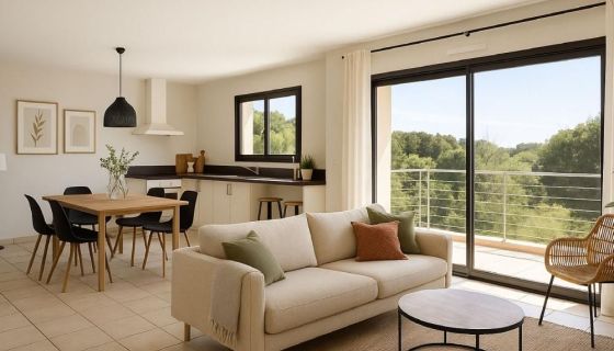 A louer APPARTEMENT T3 72 M2 TERRASSE BORD DE MER AJACCIO