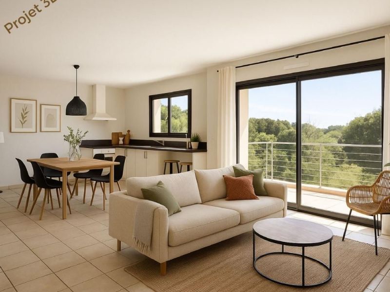 A louer APPARTEMENT T3 72 M2 TERRASSE BORD DE MER AJACCIO