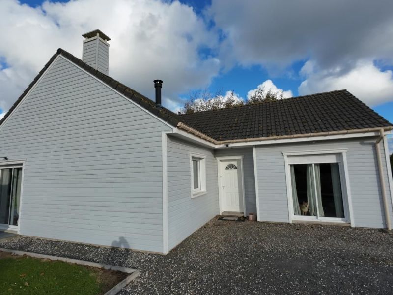 A vendre MAISON  BOIS BORD DE MER GUETTEVILLE LES GRES
