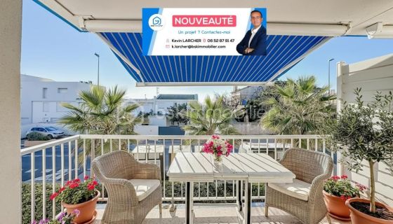 A louer APPARTEMENT T3 51 M2 TERRASSE VUE MER PALAVAS LES FLOTS