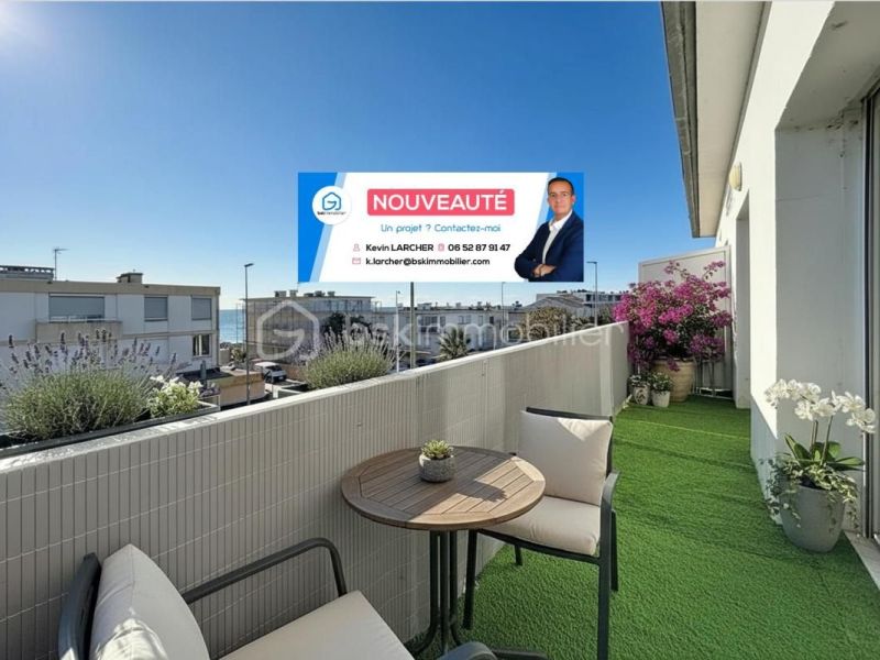A louer APPARTEMENT T2 38 M2 TERRASSE VUE MER PALAVAS LES FLOTS