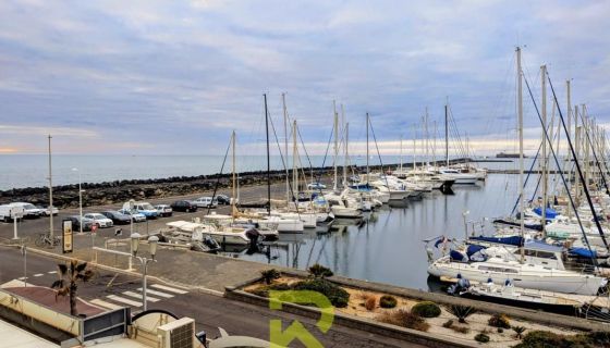 A louer APPARTEMENT T3 50 M2 TERRASSE VUE MER LE CAP D AGDE