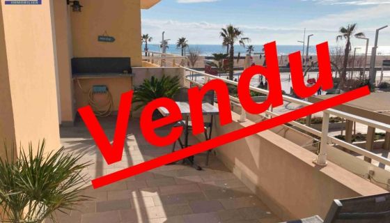 A louer APPARTEMENT T3 66 M2 TERRASSE VUE MER VALRAS PLAGE