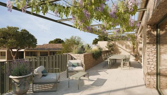 A louer APPARTEMENT T2 45 M2  UZES