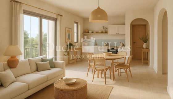 A louer APPARTEMENT DE PRESTIGE NEUF T3 62 M2 TERRASSE  UZES