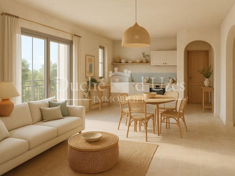 A louer APPARTEMENT DE PRESTIGE NEUF T3 62 M2 TERRASSE  UZES