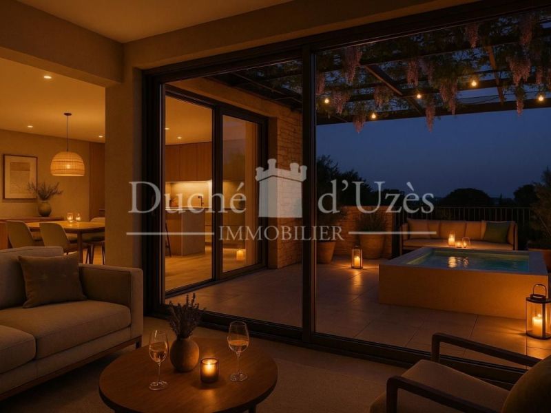 A louer APPARTEMENT DE PRESTIGE NEUF T4 128 M2 TERRASSE  UZES