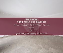 A louer APPARTEMENT T4 91 M2  PERPIGNAN