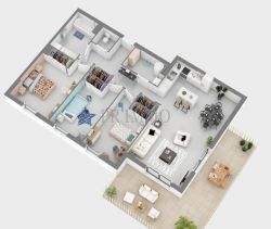 A louer APPARTEMENT DE PRESTIGE NEUF T4 87 M2 TERRASSE BORD DE MER CAVALAIRE SUR MER