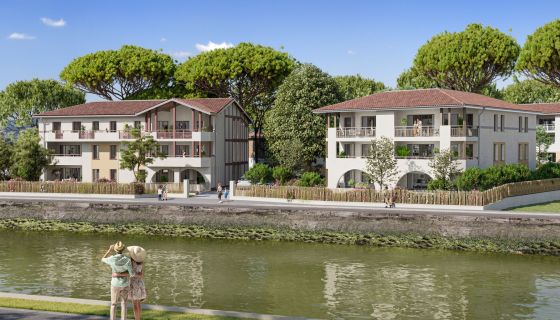 A louer APPARTEMENT DE PRESTIGE NEUF T4 116 M2 TERRASSE BORD DE MER CAPBRETON