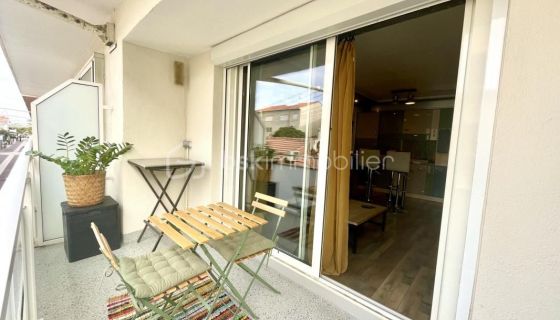 A louer APPARTEMENT T2 40 M2 TERRASSE BORD DE MER CANET EN ROUSSILLON