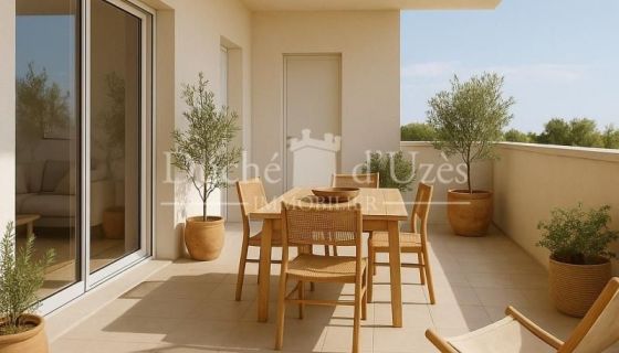 For rent: 2-bedroom apartment, 75 m², terrace, Uzès