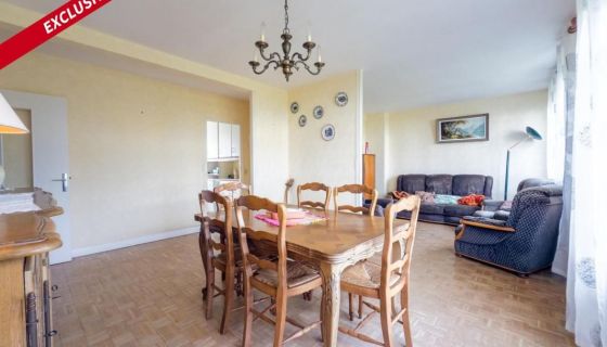 A louer APPARTEMENT T3 69 M2 BORD DE MER DIEPPE