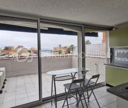 For rent: 5-room apartment, 90 m², terrace, seaside, Le Barcarès