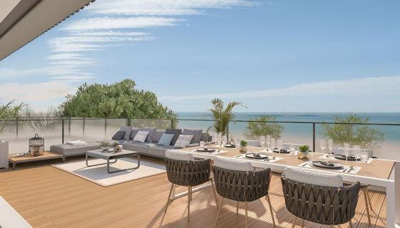 A louer APPARTEMENT T3 98 M2 VUE MER PORNICHET