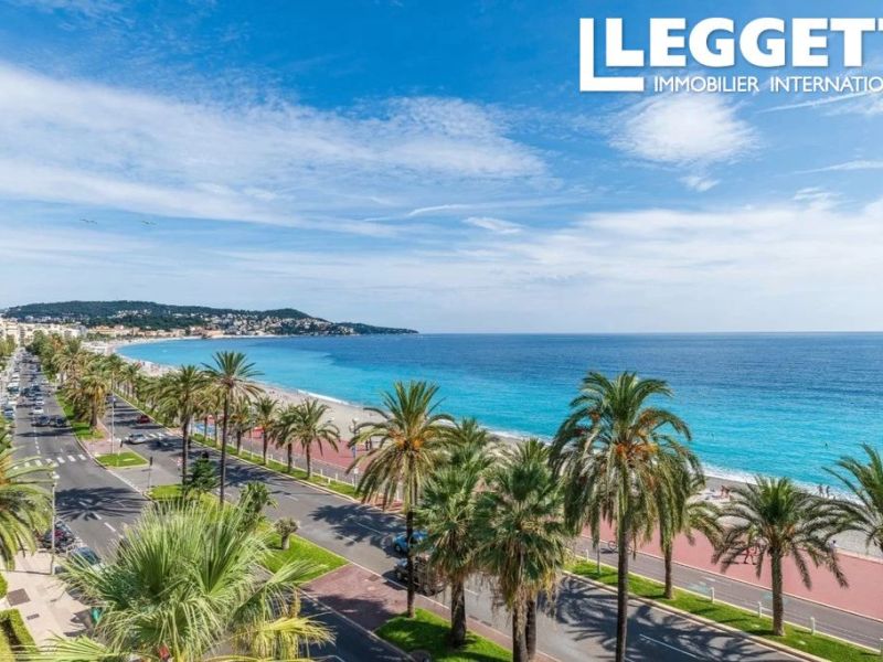 Luxury 1-bedroom apartment for rent, 70 m², with sea view, Nice